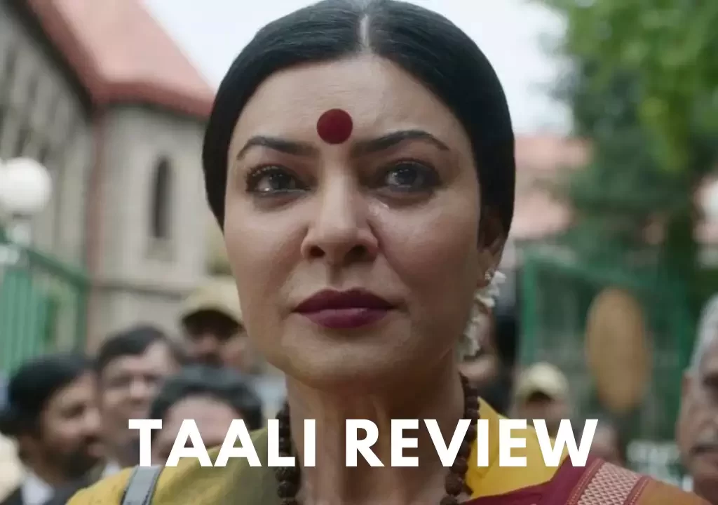 this image shows taali web series 